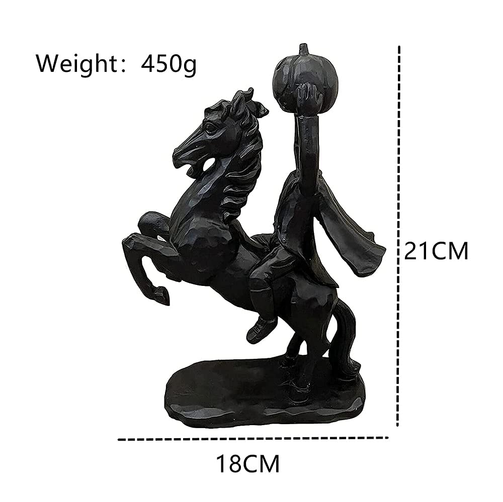 Amazon.co.jp: 眠っている空洞 頭のない馬像 レアヘッドレスホースマン